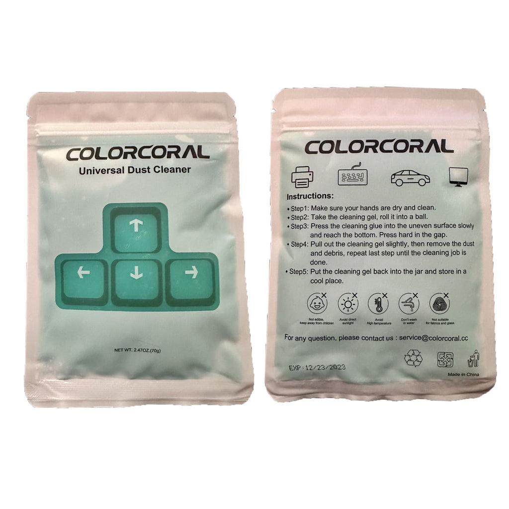 COLORCORAL Cleaning Gel Universal Dust Cleaner for PC Keyboard