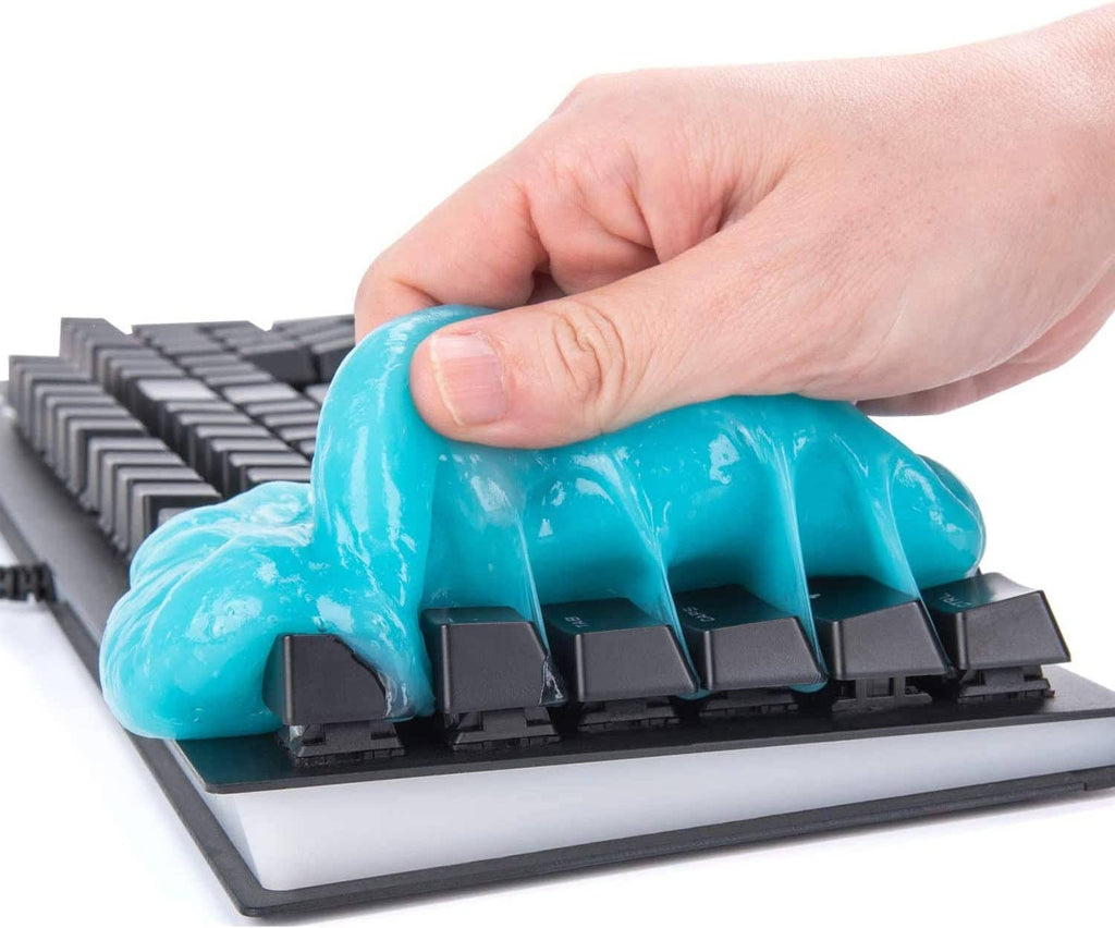 Colorcoral Dust Cleaner Keyboard Cleaning Gel Universal Cleaning Gadget Slime for Car Cleaning and Computer Dusting (1pack)