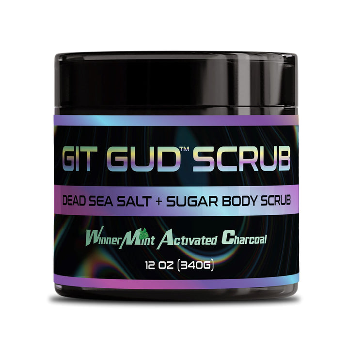 Charcoal Body Scrub WinnerMint Body Scrub GIT GUD 